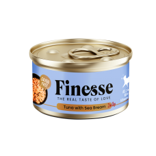 Finesse Grain-Free Tuna with Sea Bream in Jelly 85g, FS-2398, cat Wet Food, Finesse, cat CatSmarts Choice, catsmart, CatSmarts Choice, Wet Food